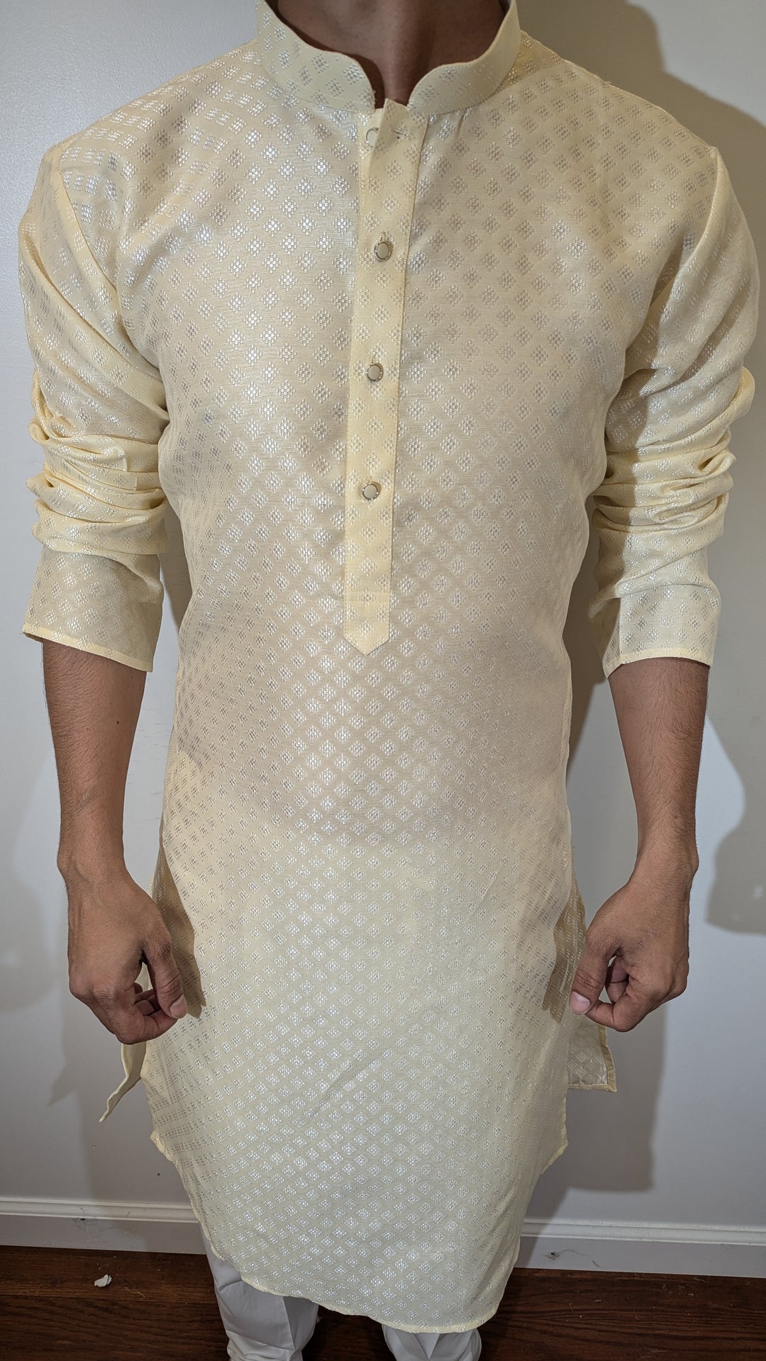 Cream Fancy Kurta