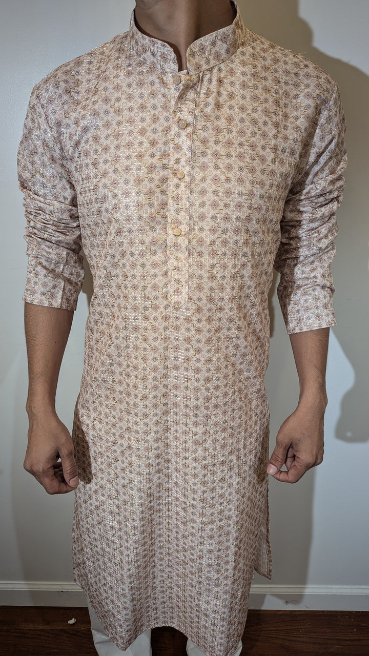 Cream Fancy Kurta