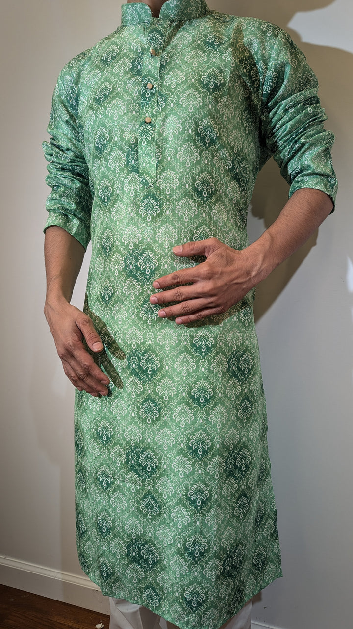 Light Green Fancy Kurta