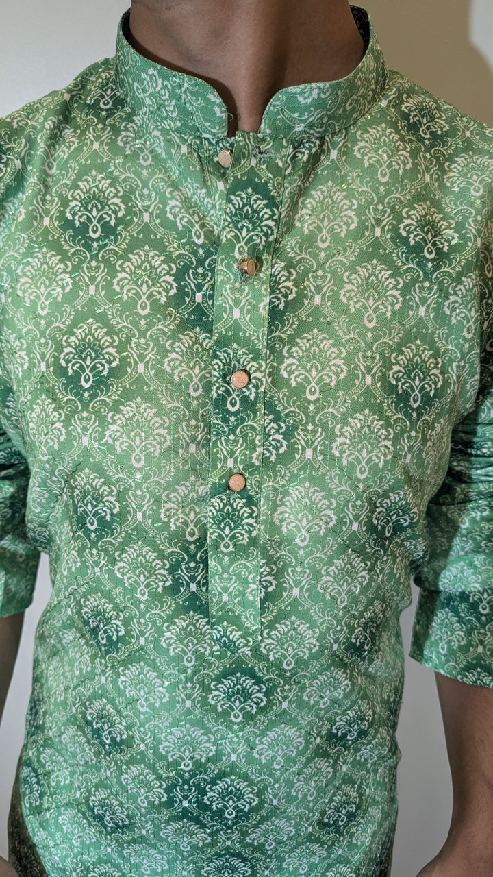 Light Green Fancy Kurta