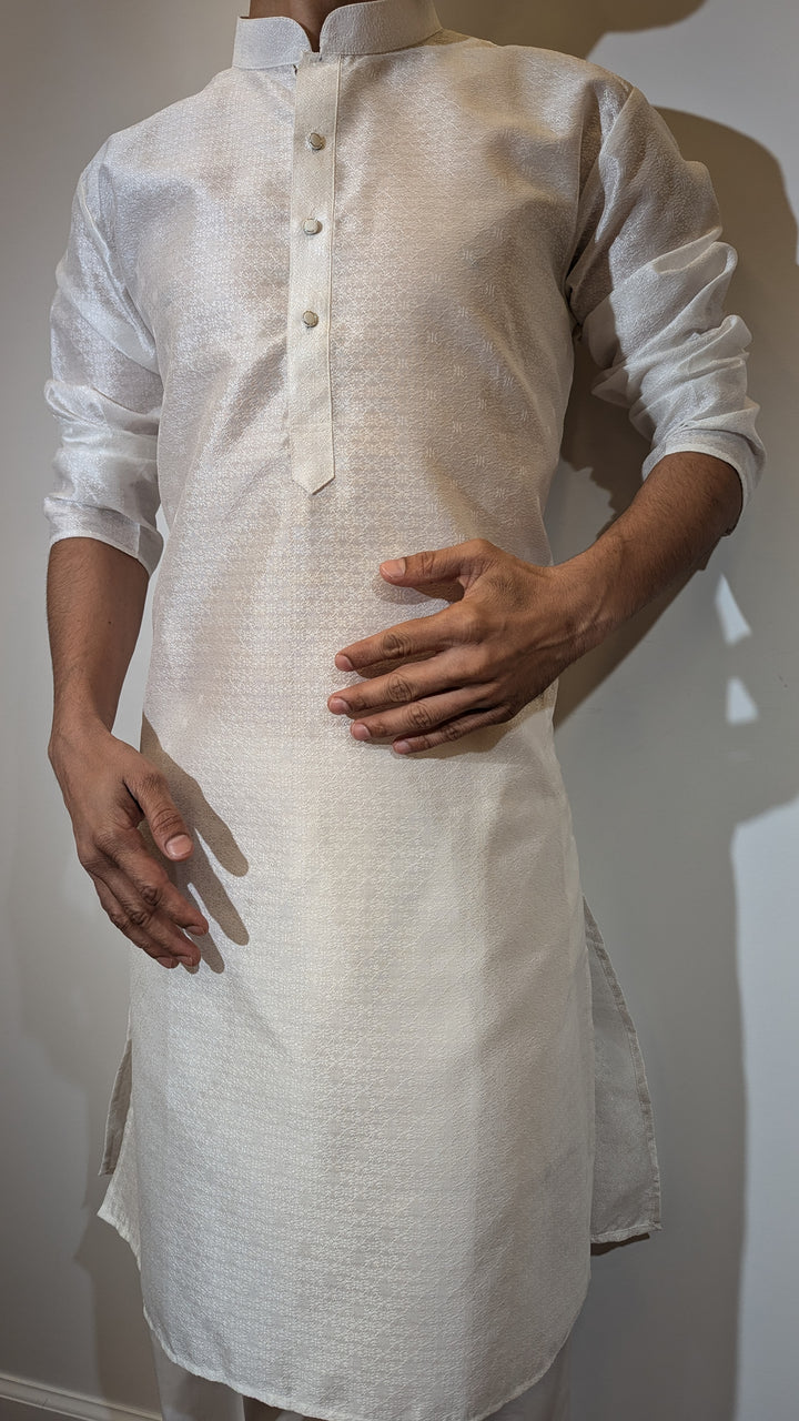 White Fancy Kurta