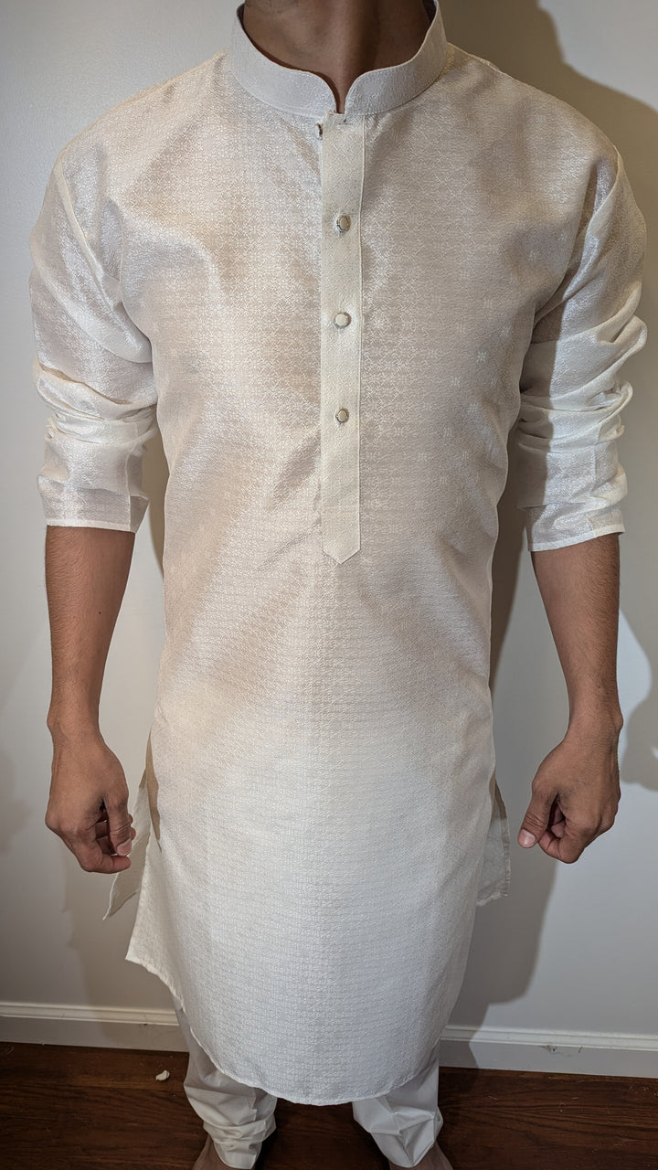 White Fancy Kurta