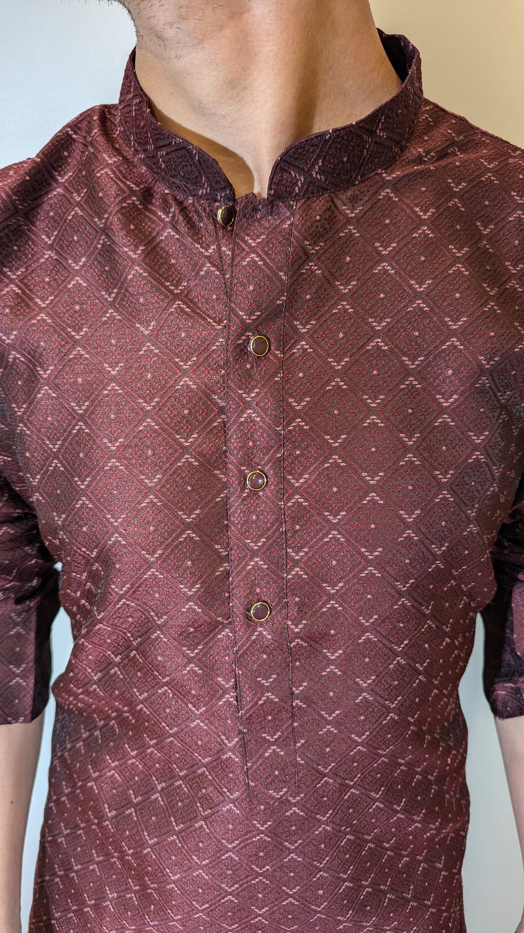 Wine Fancy Kurta