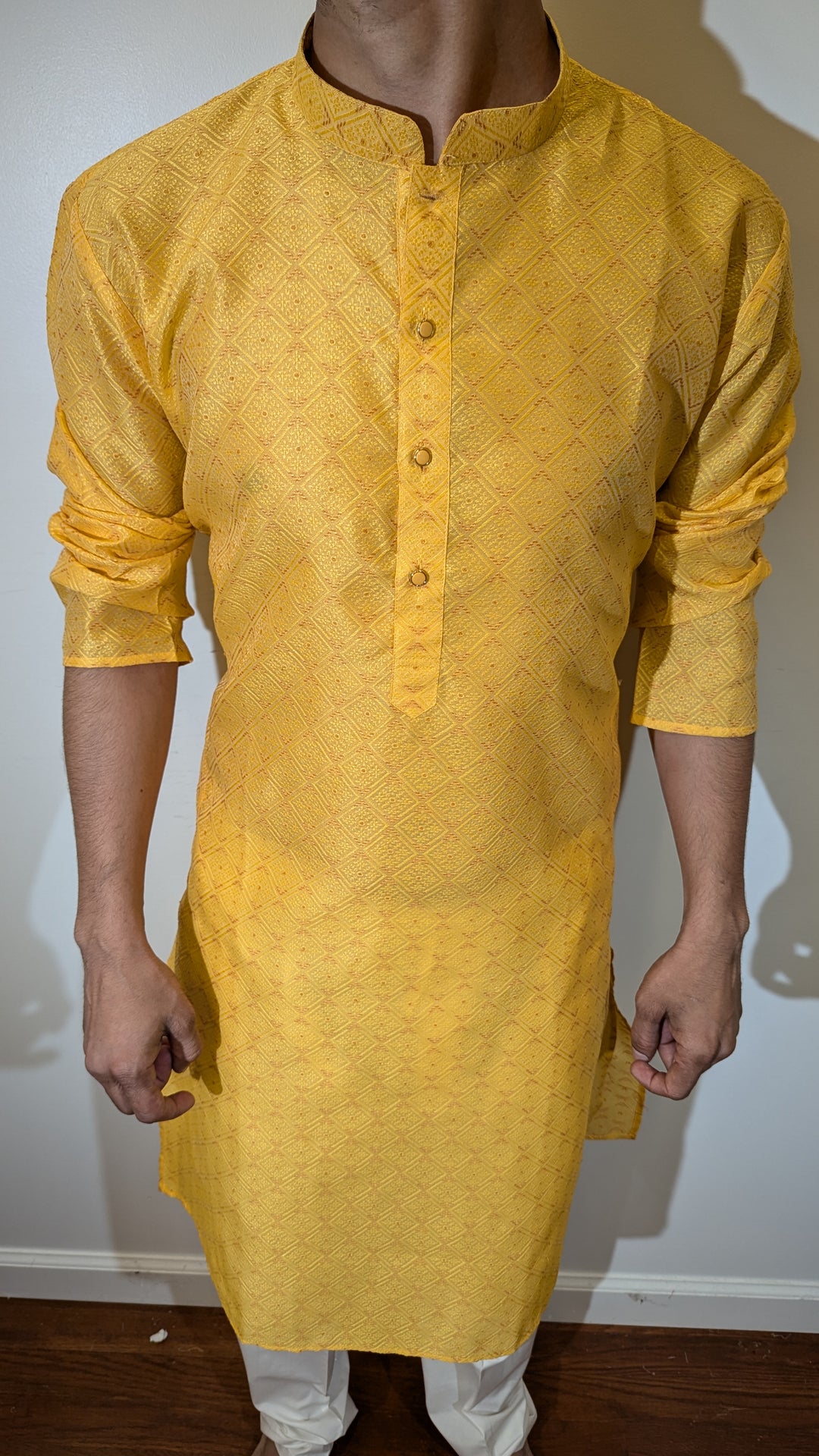 Yellow Fancy Kurta