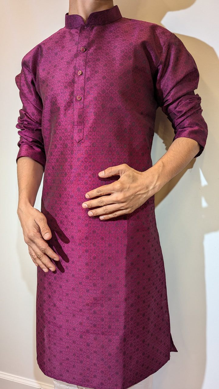 Raspberry Pink Fancy Kurta