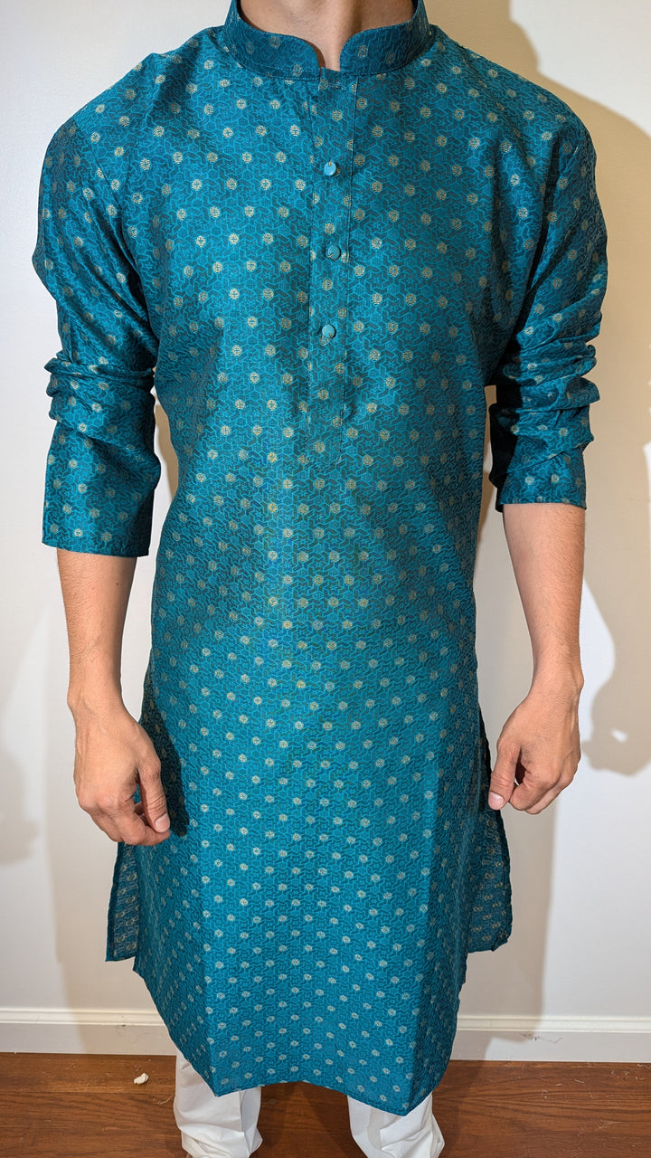 Dark Green Fancy Kurta