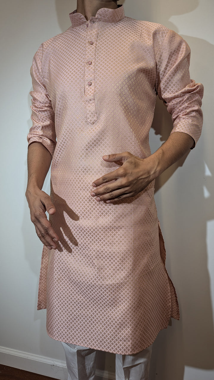 Light Pink Fancy Kurta