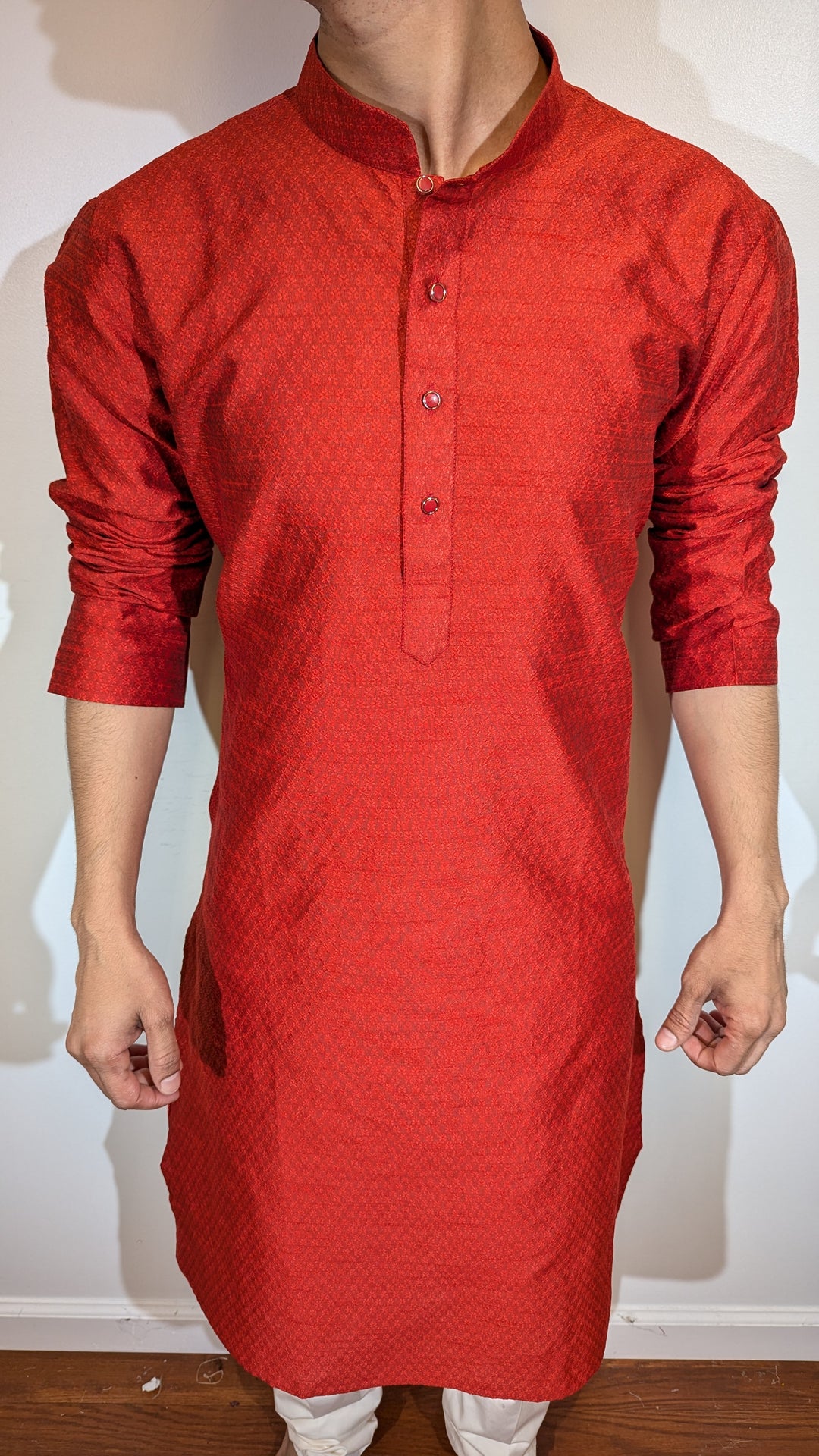 Red Fancy Kurta