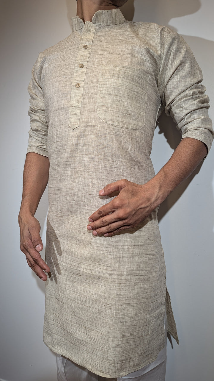 Plane Grey Kurta