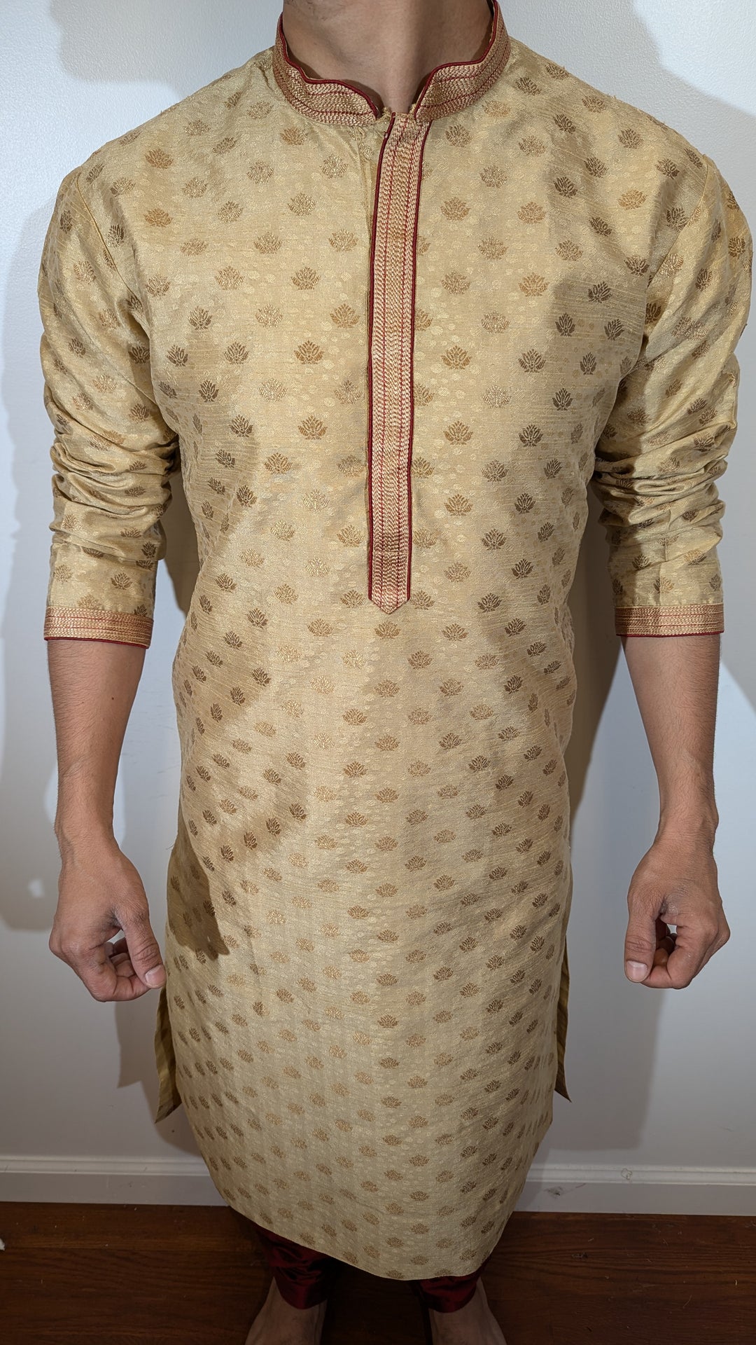 Golden Fancy Kurta