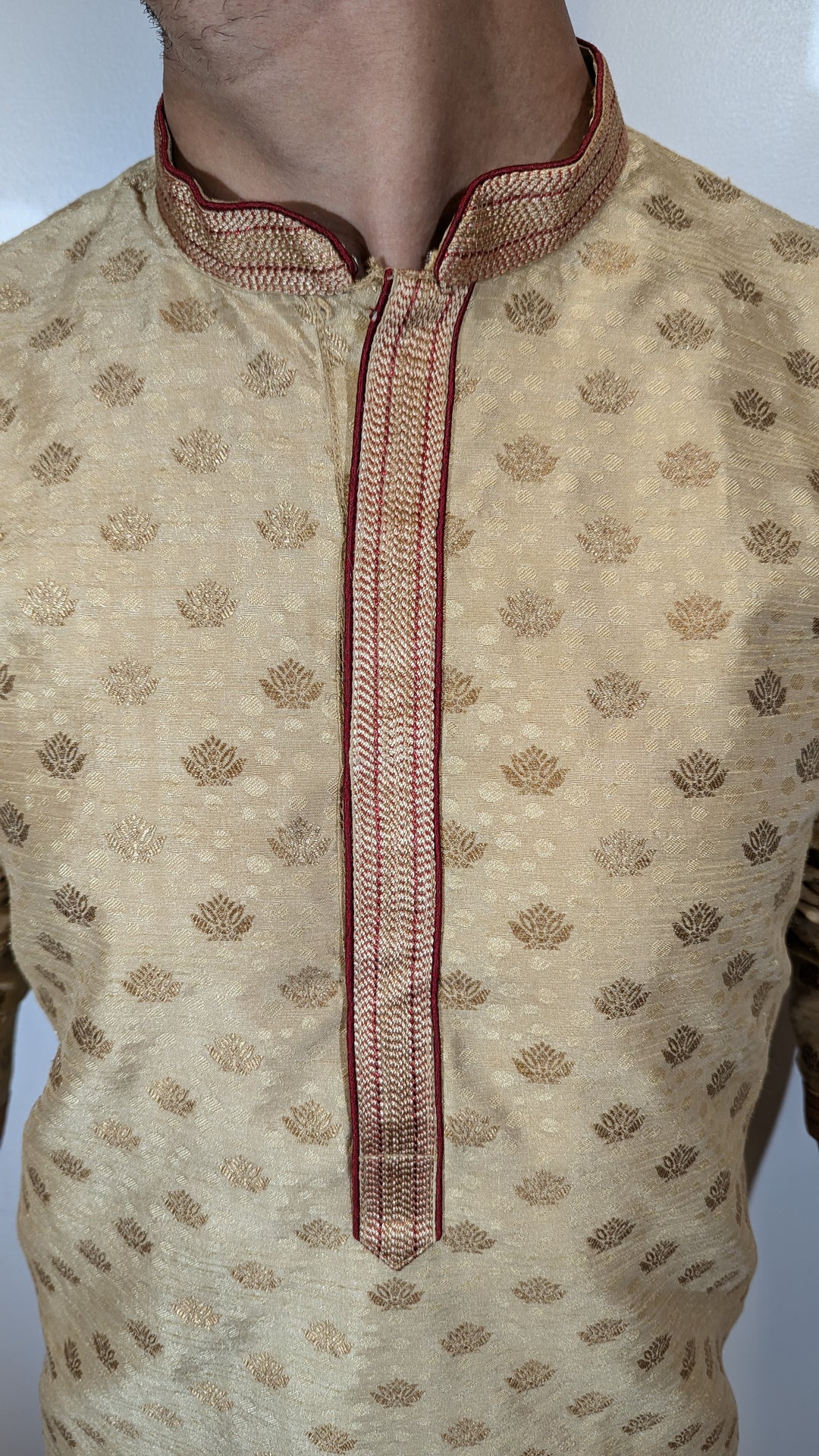 Golden Fancy Kurta