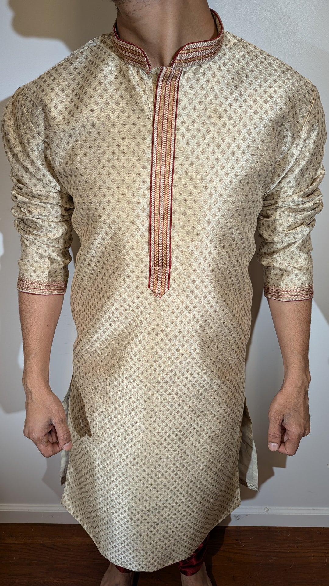 Golden Brown Fancy Kurta