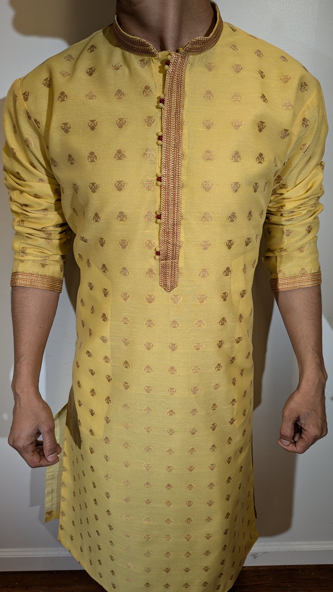 Yellow Fancy Kurta