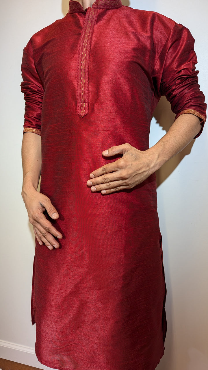 Marron Kurta Salwar