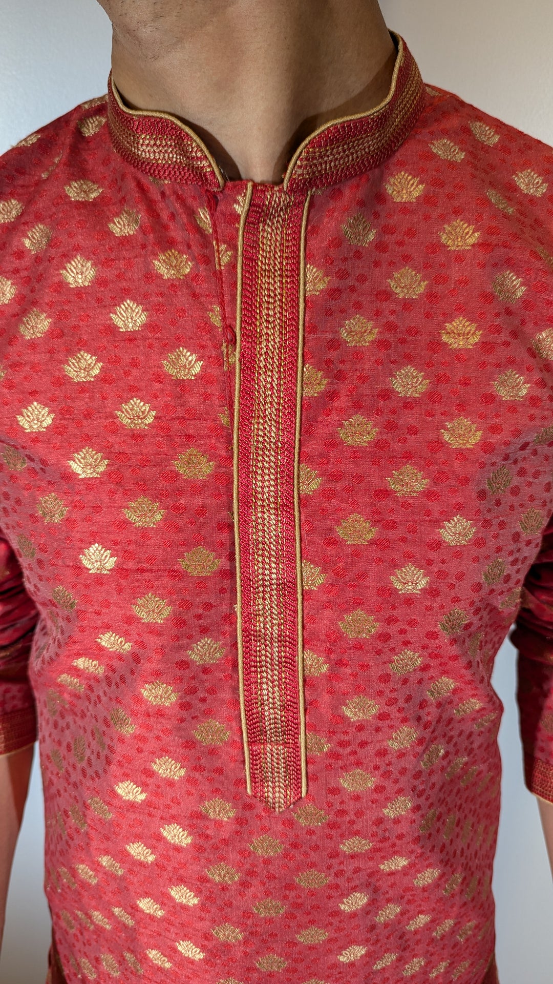 Red Fancy Kurta