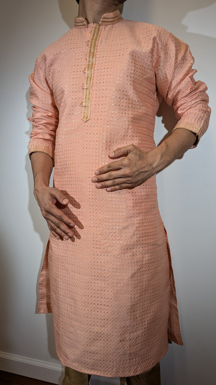 Light Pink Fancy Kurta