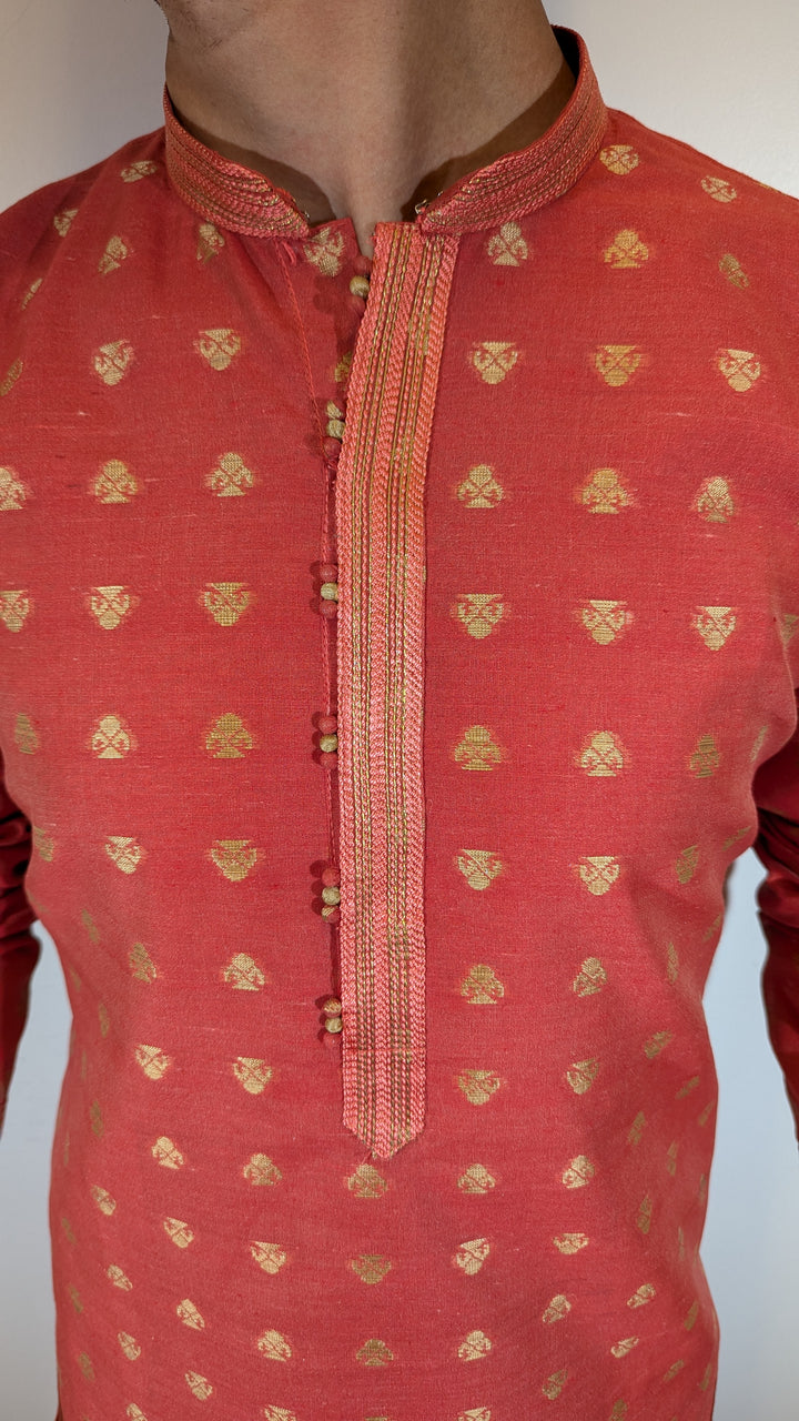 Maroon Fancy Kurta