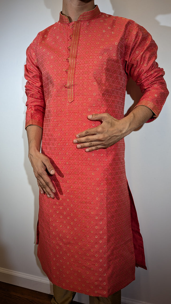 Dark Pink Fancy Kurta