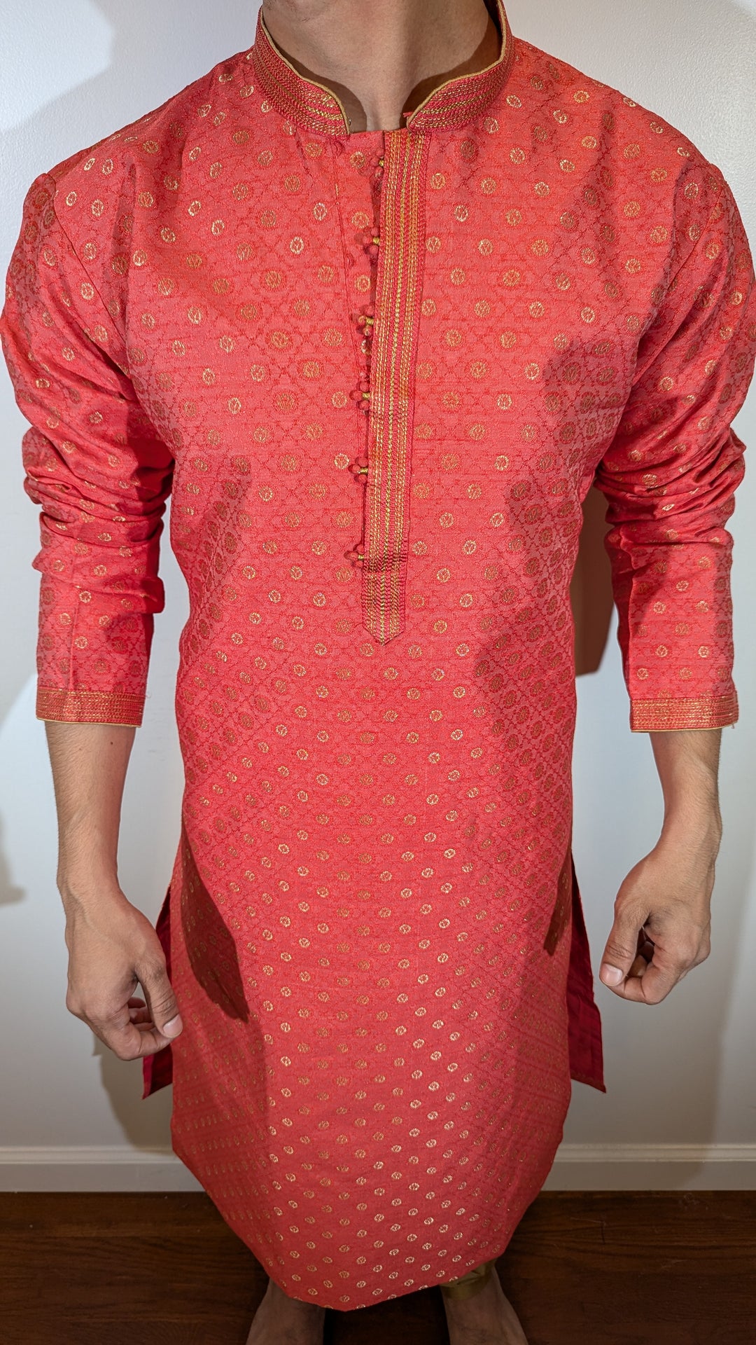 Dark Pink Fancy Kurta