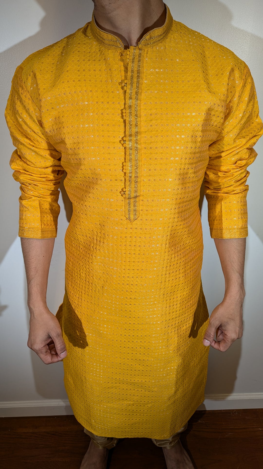 Yellow Fancy Kurta