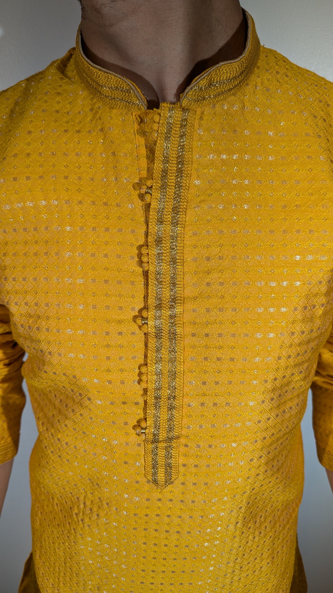 Yellow Fancy Kurta