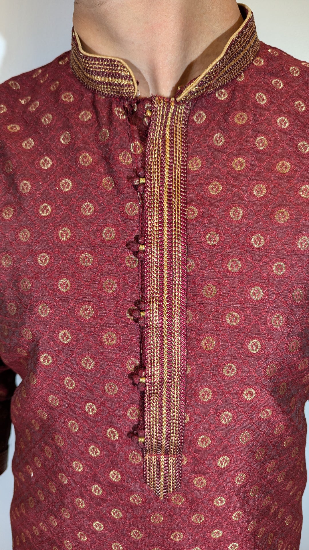 Wine Fancy Kurta