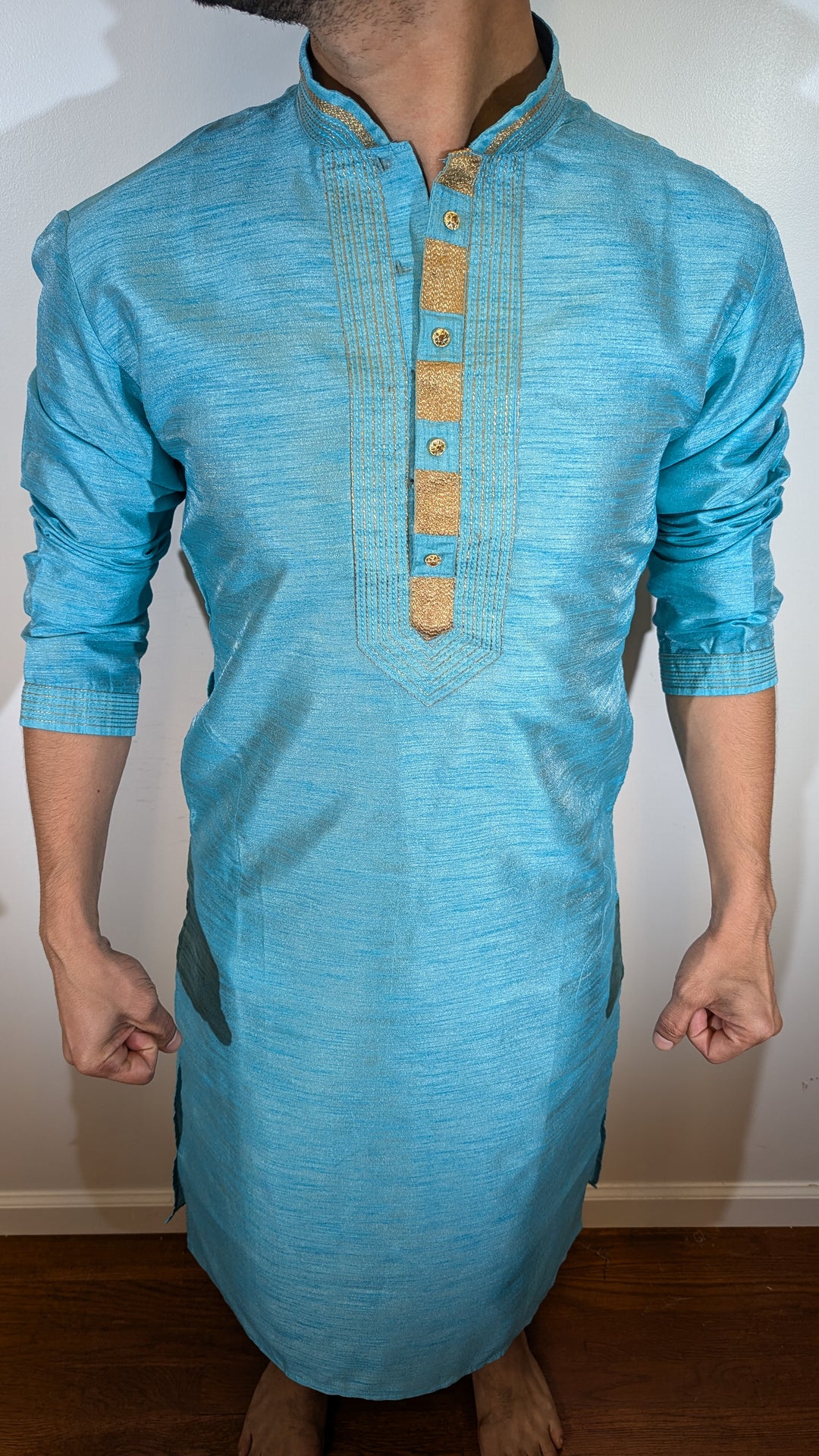 Light Blue Fancy Kurta