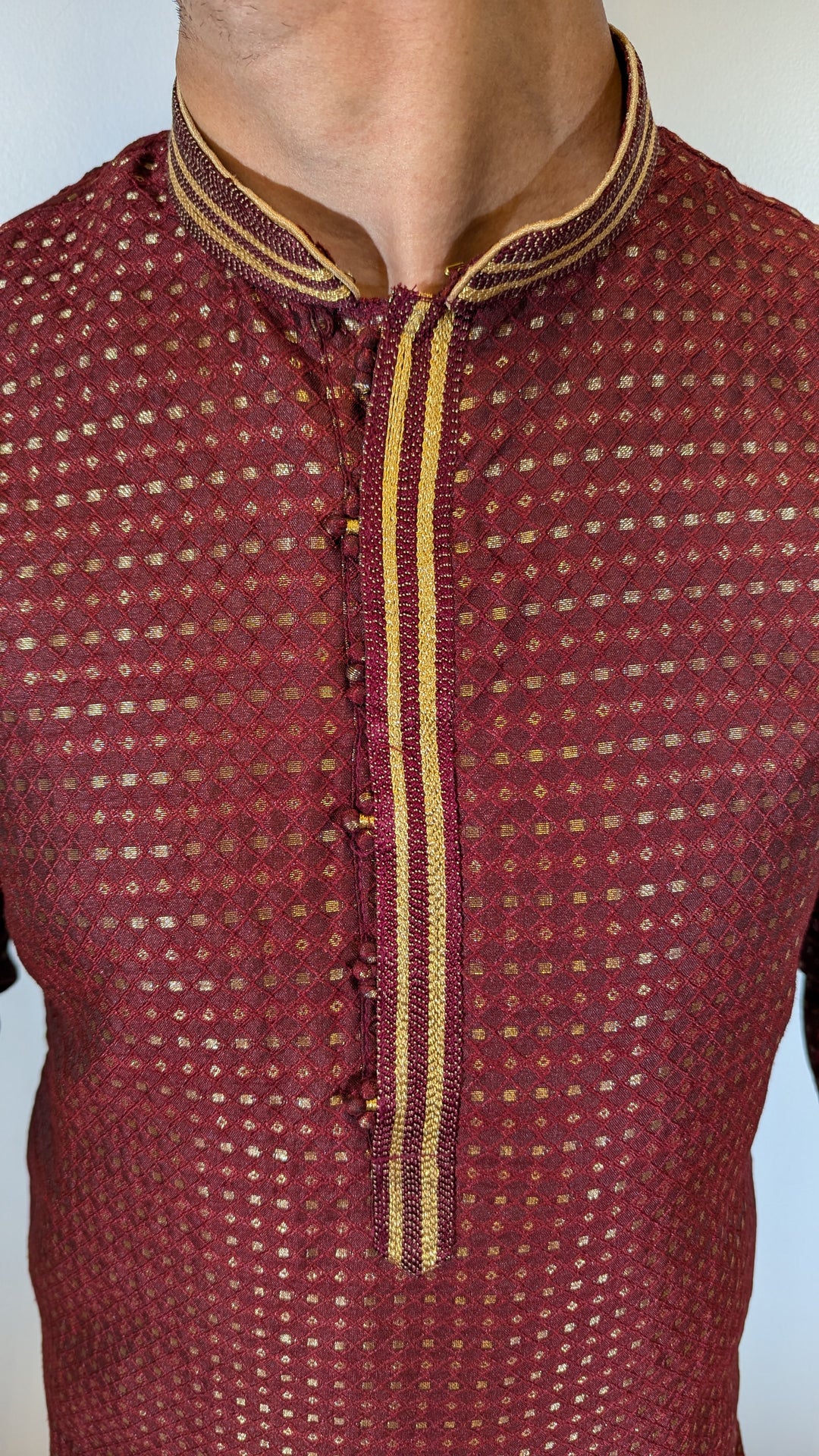 Wine Fancy Kurta