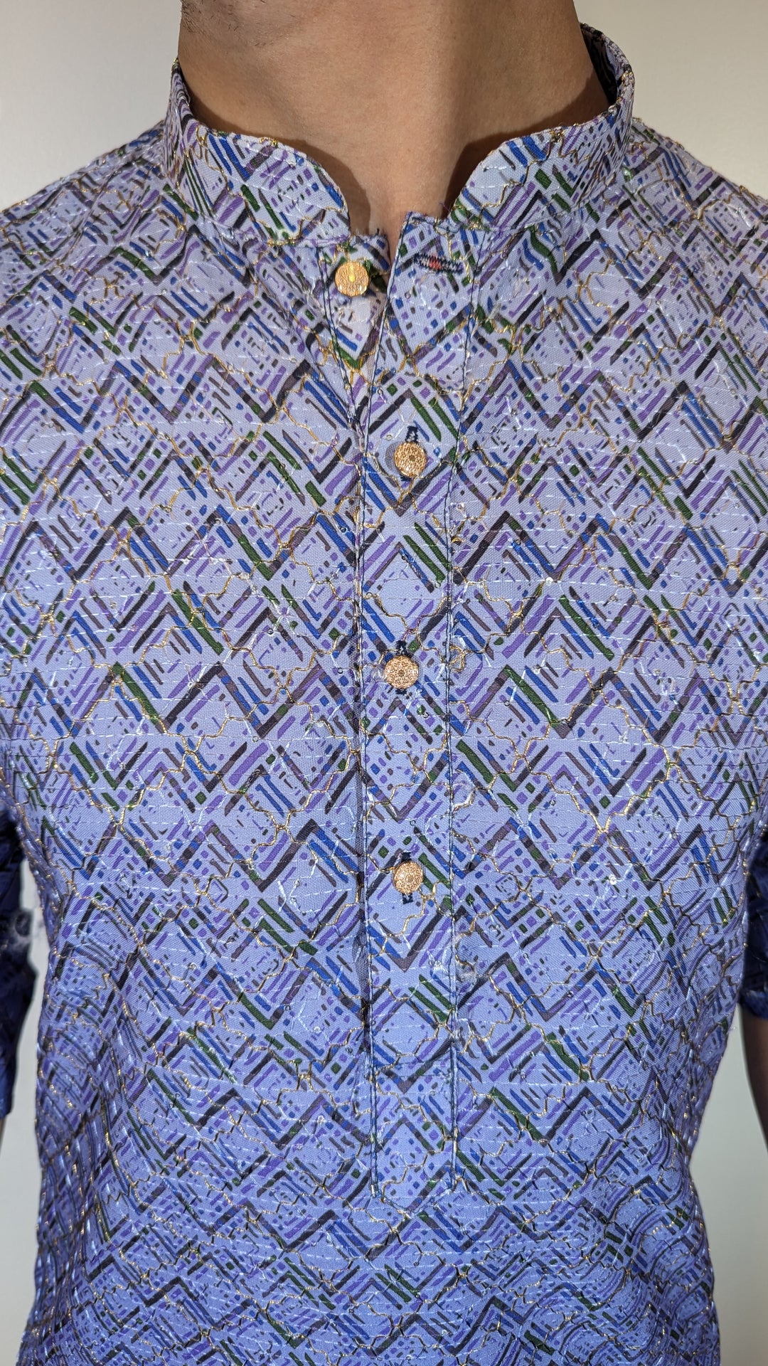 Multi Iris Fancy Kurta