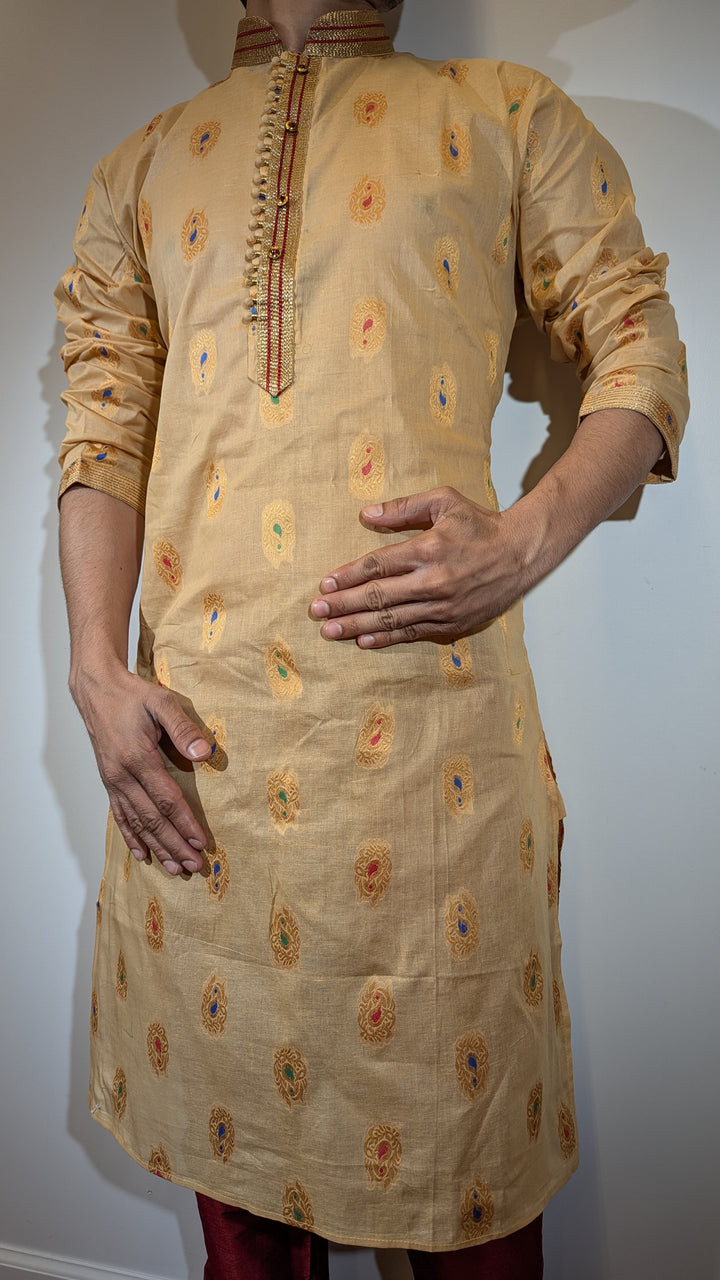 Brown Fancy Kurta