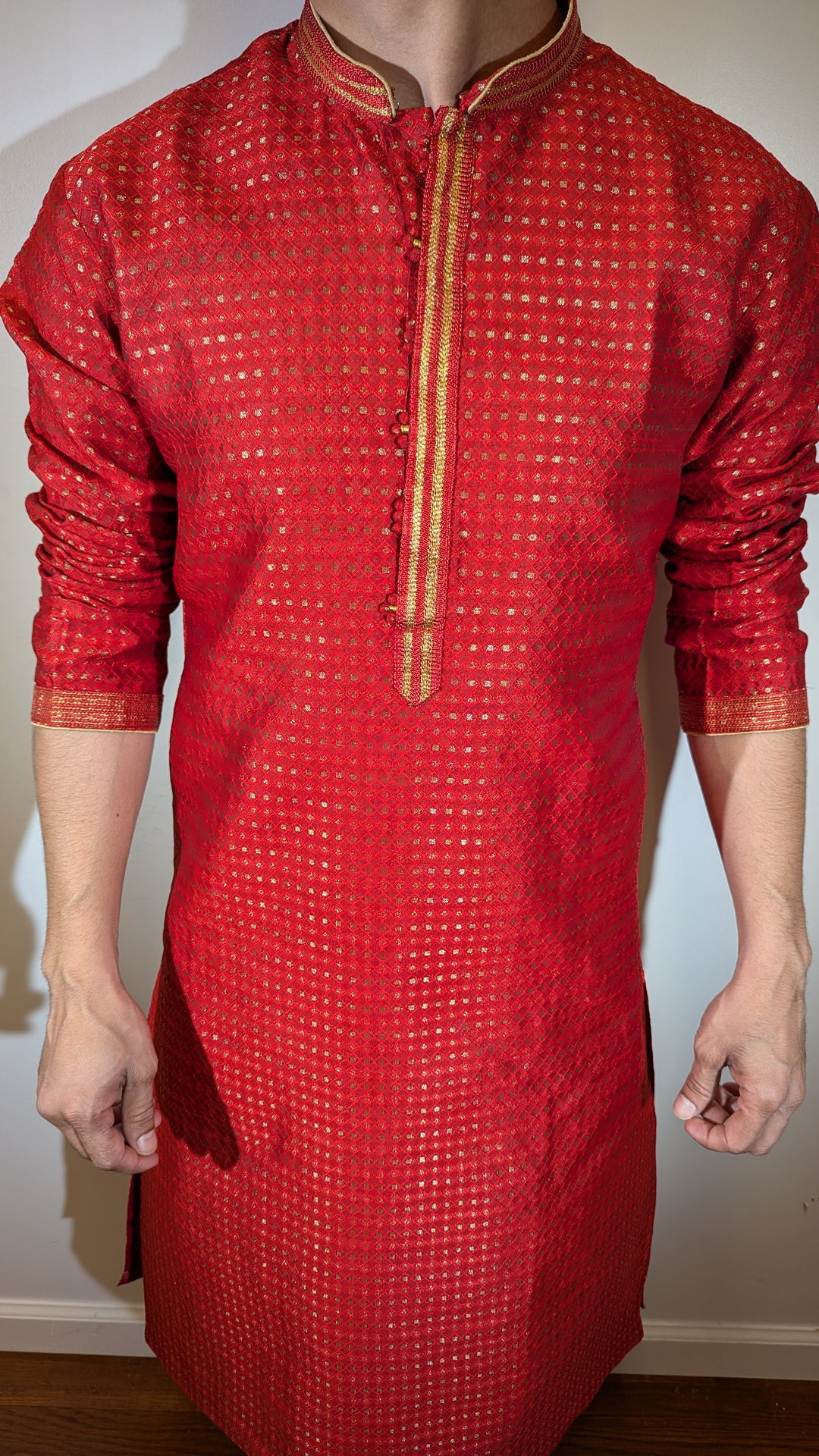 Red Fancy Kurta