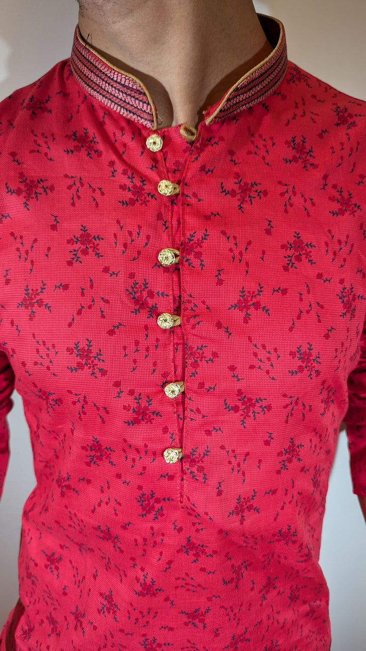 Strawberry Fancy Kurta