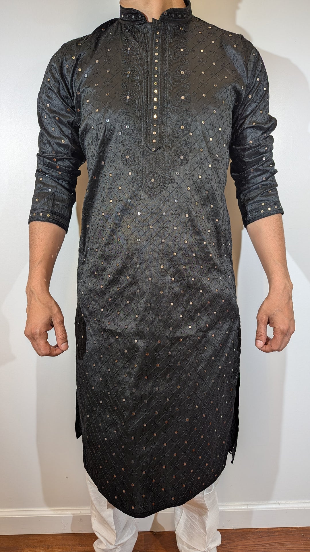 Black Fancy Kurta