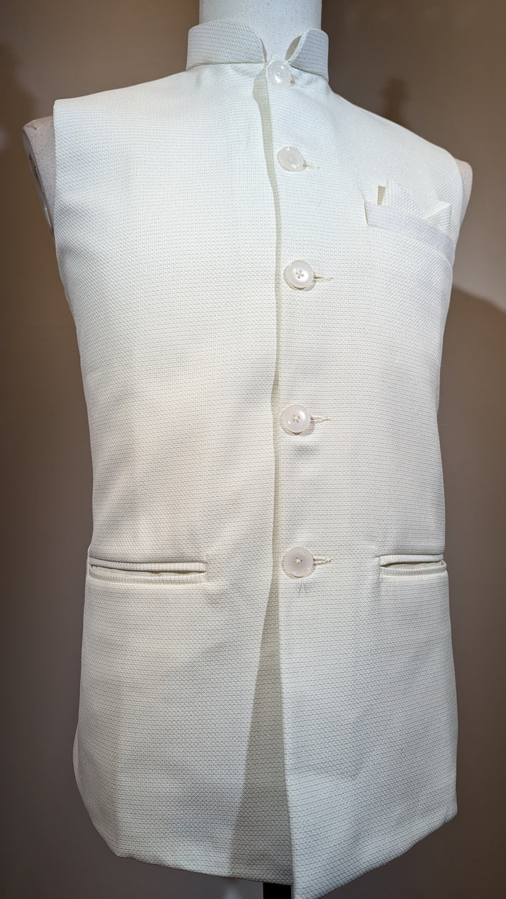 White Fancy Vest