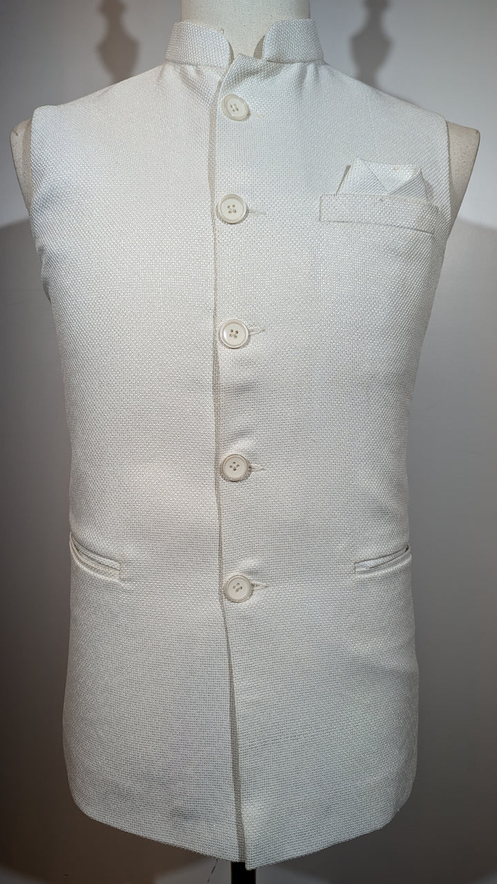 White Fancy Vest