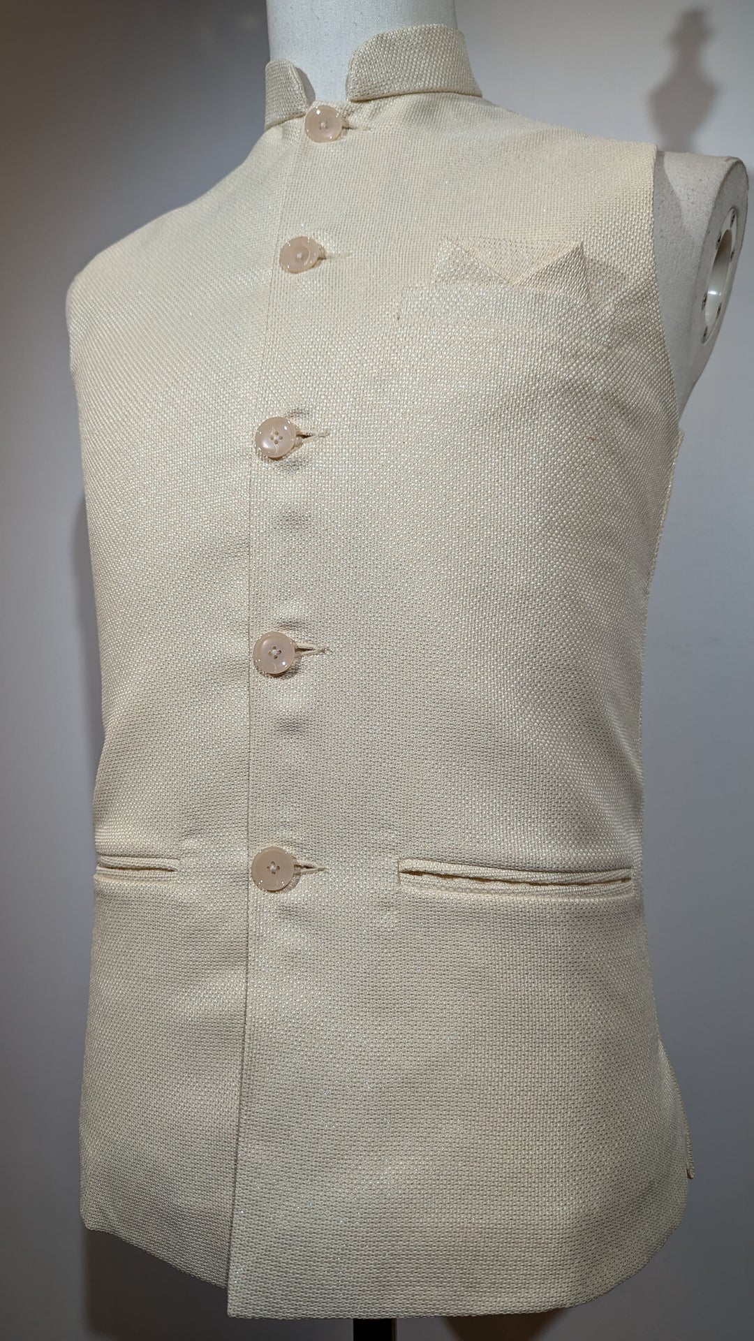 Cream Traditional Vest