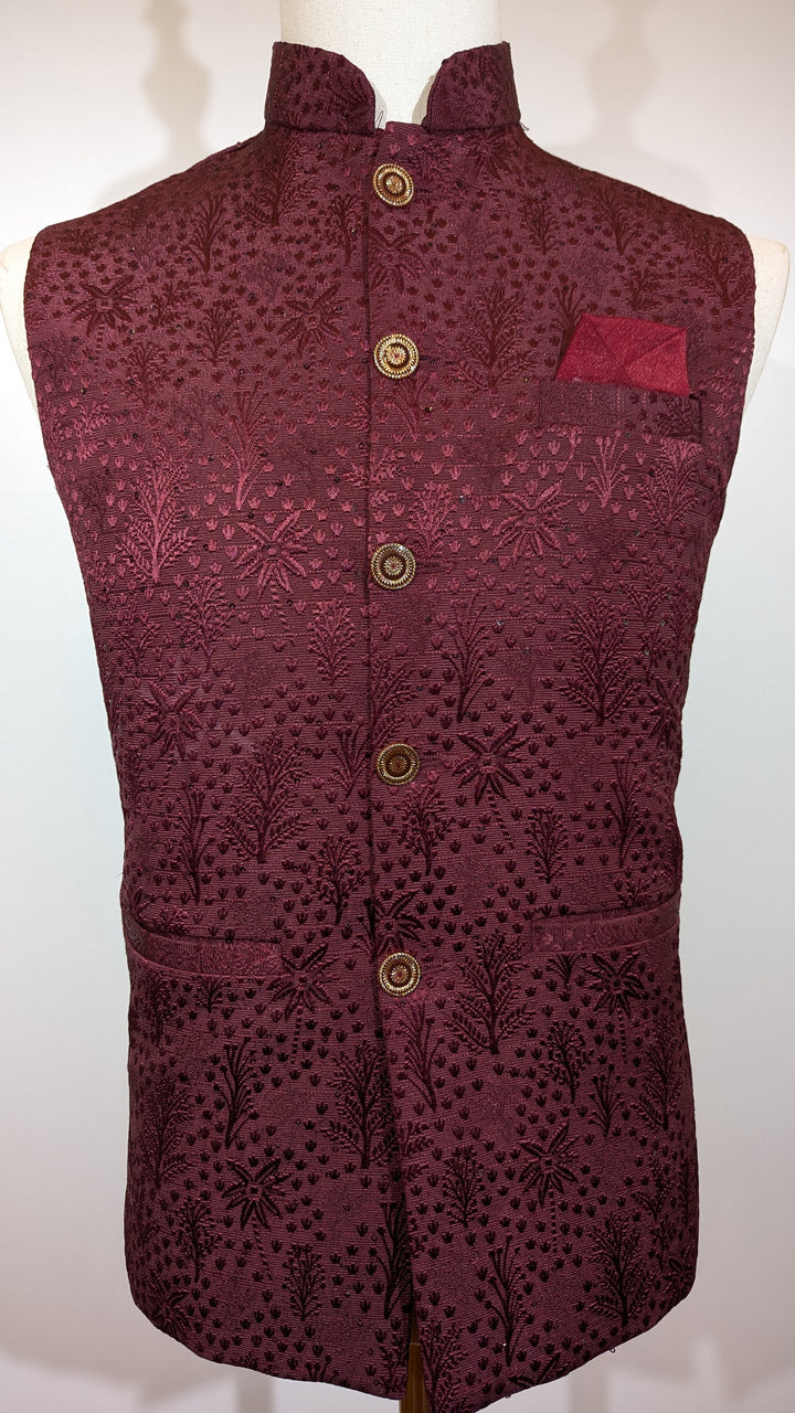 Marron designer Vest