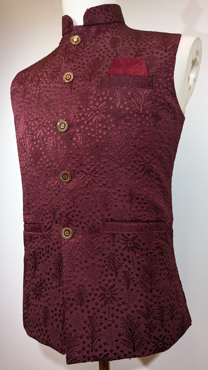 Marron designer Vest