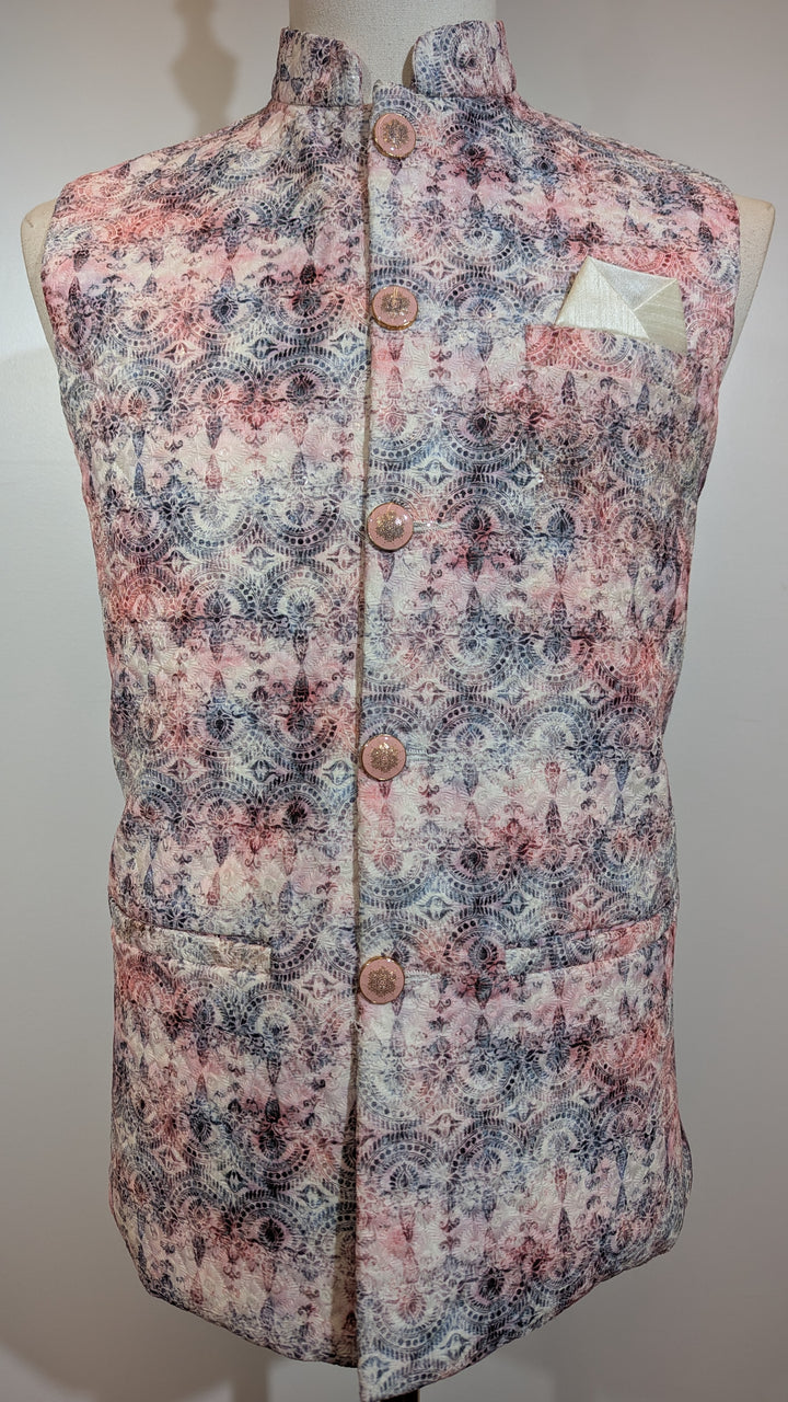 Multi Pink Fancy Vest