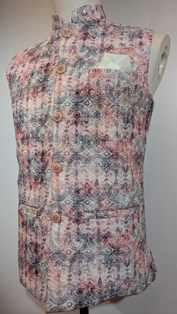 Multi Pink Fancy Vest