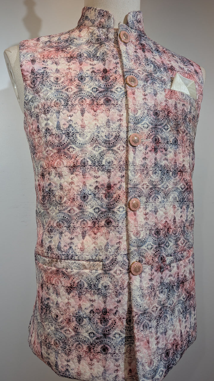 Multi Pink Fancy Vest