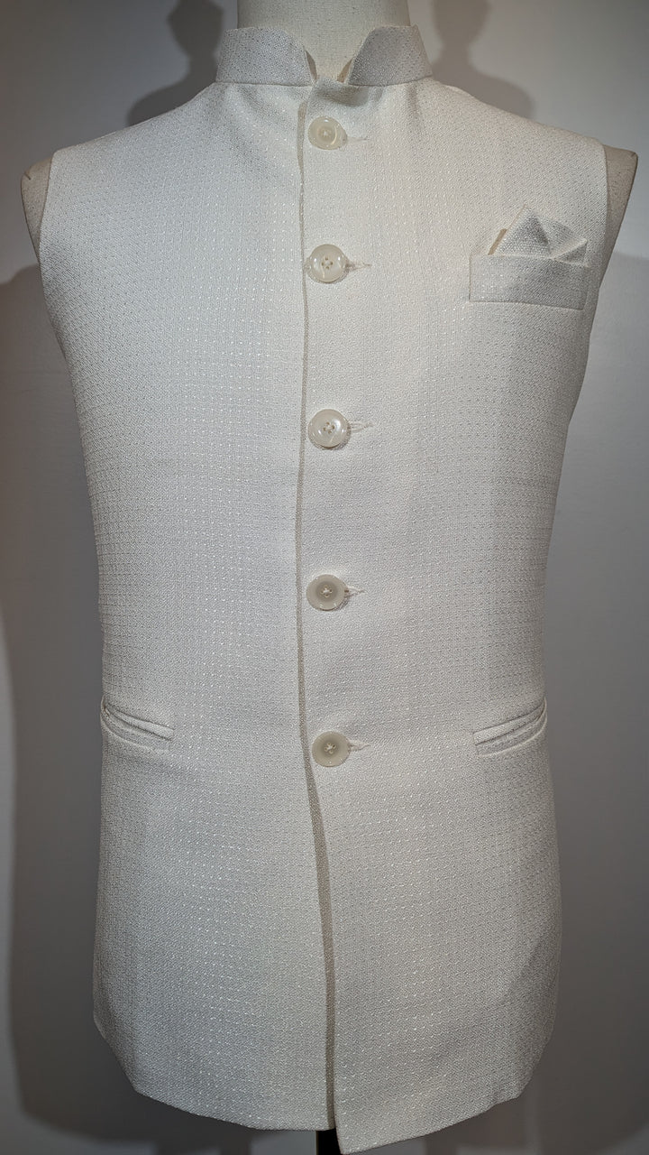 White Fancy Vest