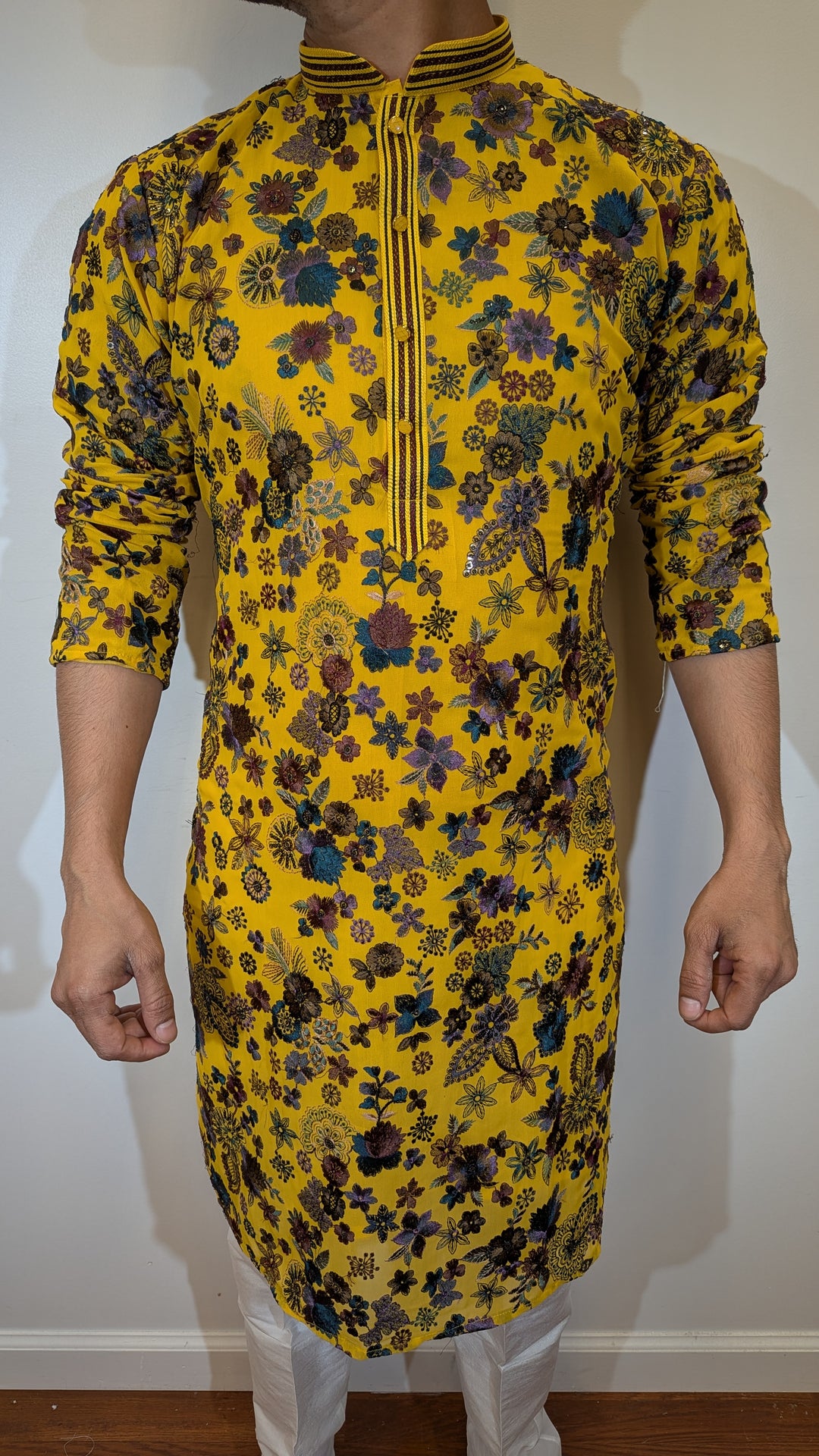 Yellow Designer Kurta