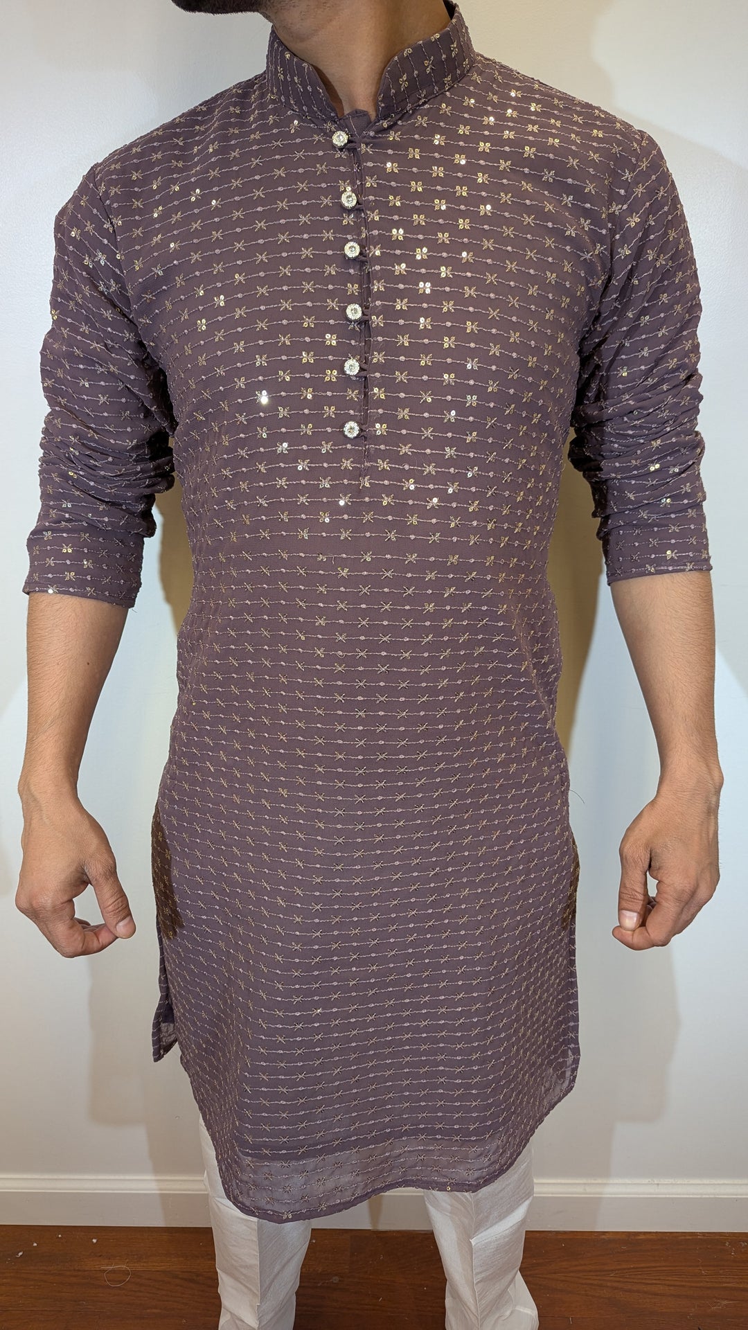 Purple Fancy Kurta