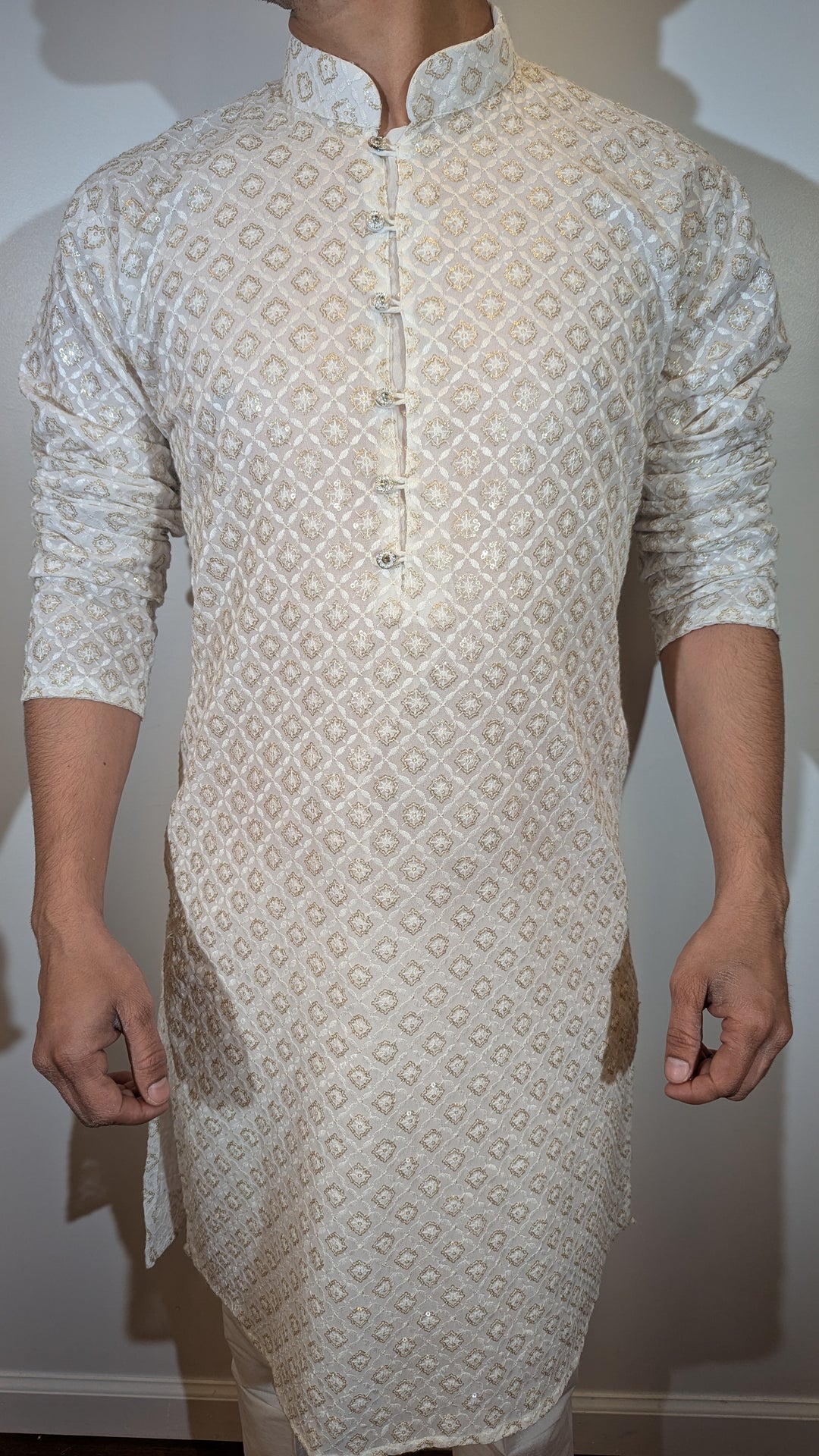 White Fancy Kurta