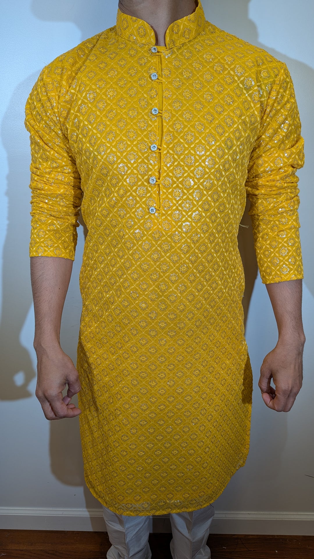 Yellow Fancy Kurta