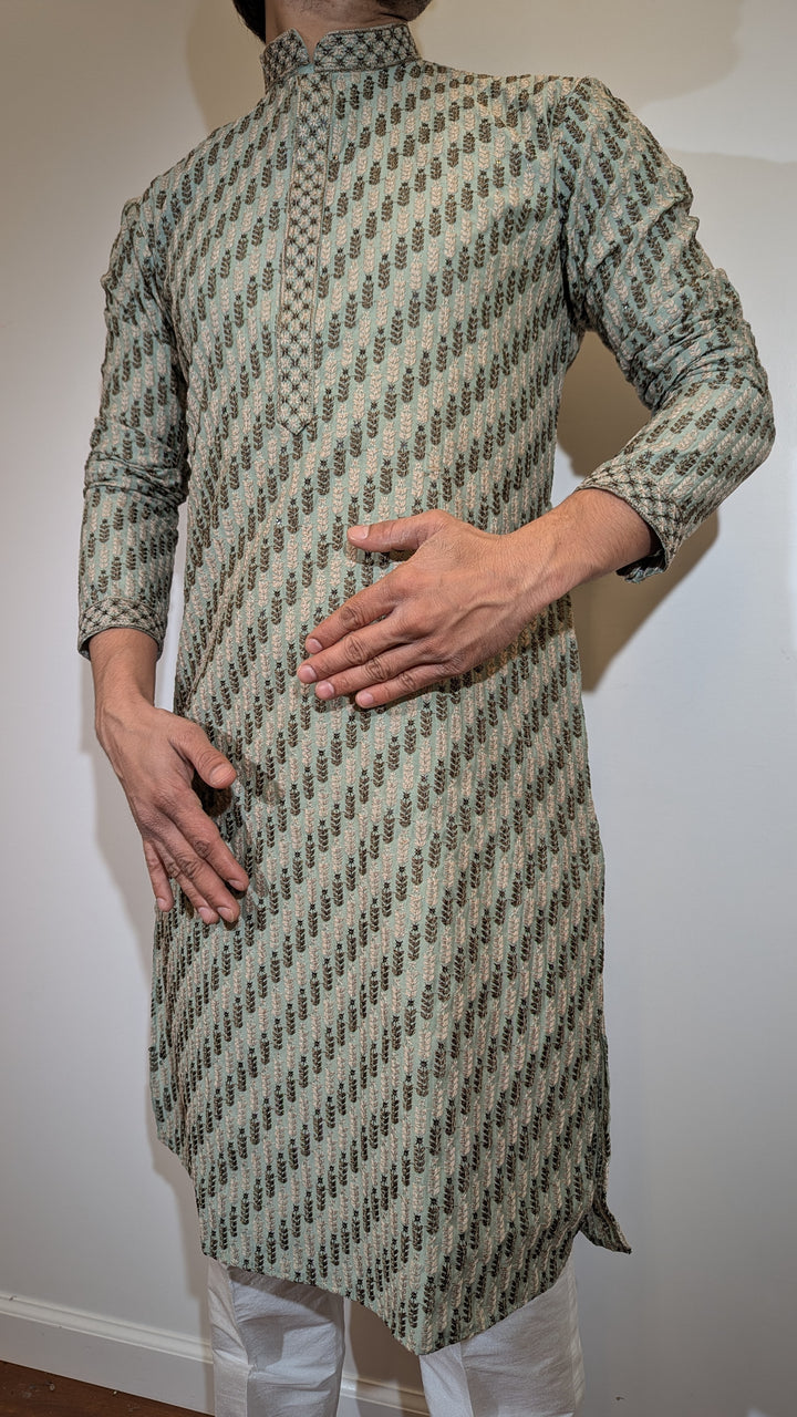 Mint Green Fancy Kurta