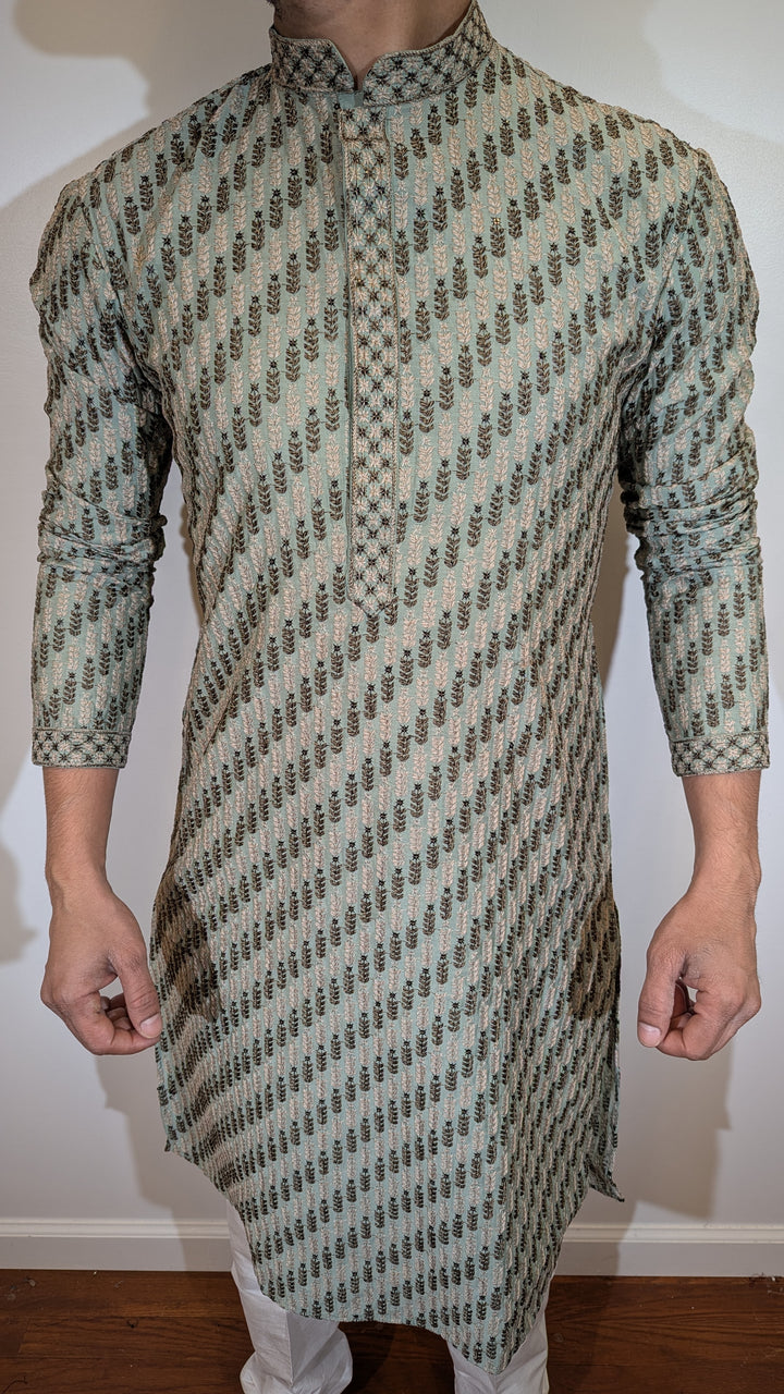 Mint Green Fancy Kurta