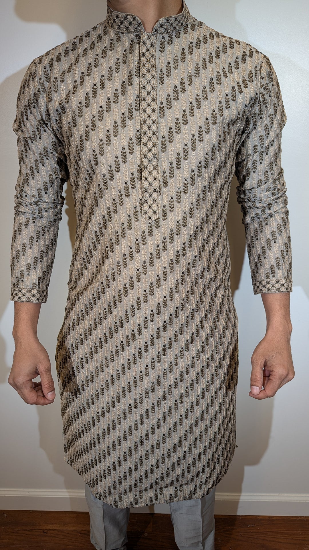 Grey Fancy Kurta