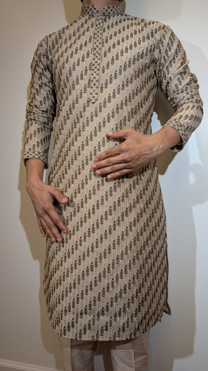 Brown Fancy Kurta